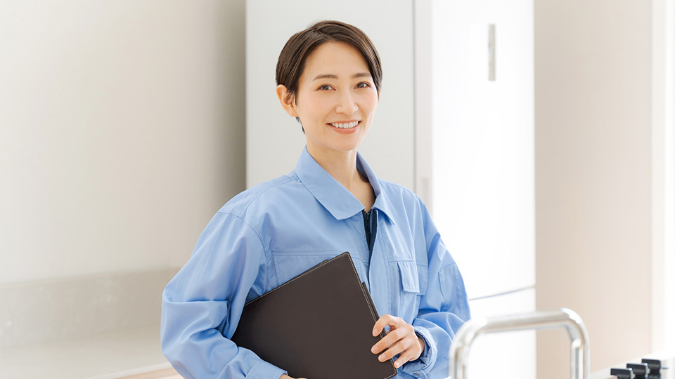 女性スタッフ在籍の安心感